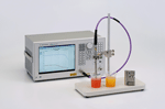 The combination of the E5063A and the 85070E dielectric probe kit for characterizing dielectric material