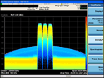 Keysight MXA signal analyzer with 160 MHz bandwidth and real-time spectrum analysis