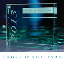 Frost and Sullivan 2013 Global Oscilloscopes Growth Leadership Award