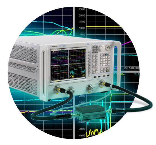 Figure 3: Keysight PNA microwave network analyzers offer a wide range of advanced measurement applications.