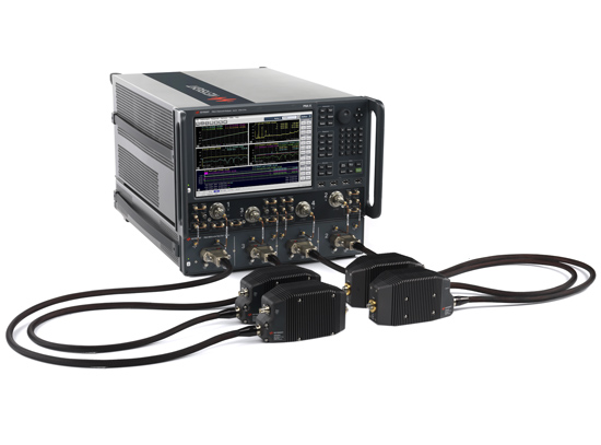 Figure 1: The N5291A four-port broadband millimeter-wave network analyzer enables developers to confidently characterize their leading-edge designs