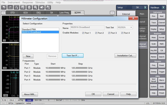 Figure 3: The new interface includes task-specific guides such as this “millimeter configuration” screen that help new or infrequent users achieve better results