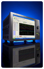 16951B: Agilents 16951B high-speed logic analyzer module, quadruples the industrys maximum memory depth across all channels to 256 M samples.