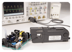 Current probe for power supply switching loss measurement.