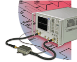 Agilent's  PNA-X network analyzer offers a unique single-connection solution for CW and pulsed S-parameter, compression, IMD, and noise figure measurements.