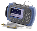 Turn the Agilent handheld spectrum analyzer into a power meter with the U2000 power sensor