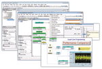 New Agilent VEE features and capabilities, includes multithreading, SCPI completion, and more.