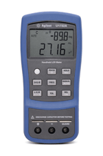 Caption: U1732A handheld LCR meter