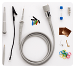  N2870A Series probes are available with attenuation ratios of 1:1, 10:1, 20:1 and 100:1, and probe bandwidths of DC to 35 MHz, 200 MHz, 350 MHz, 500 MHz and 1.5 GHz.