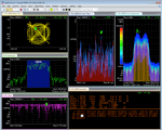 The Keysight 89600 VSA software’s 89601B-BHQ pulse analysis option provides comprehensive views with spectrum, time, and error traces, table and histogram.