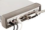 Connect up to 14 GPIB instruments, up to four USB instruments via a self-powered hub, and an RS-232 instrument with the E5810B.