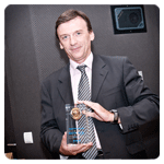 Benoit Neel, vice president and general manager, European Field Operations, accepted the award on behalf of Agilent.