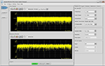 Screenshot of soft front panel from firmware for the M9391A.