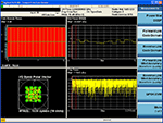 Screenshot of X-Series measurement application for 1xEVDO.