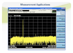 The PXA has the processing power and measurement applications to handle all types of signal analysis including time and frequency domain analysis, phase noise, noise figure, pulse analysis, and digital demodulation. The Industry's most comprehensive vector signal analysis solution, the 89600 VSA software, runs inside the PXA or externally.