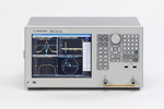 A front-up view of the E5061B RF NA option.