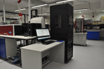 Shown ( black enclosure) is the installation of the Agilent T150 UTM at the world-renowned Institute for Frontier Materials, Deakin University, Australia