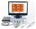 The Agilent U4154A provides flexibility in probing as it is compatible with any of Agilent's 90-pin logic analyzer probes.