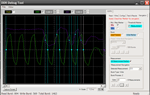 Measurement markers indicate the setup time measurement on write cycle, tDS with AC DC voltage measurement threshold as per the JEDEC specification