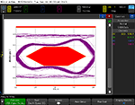 DSOX4USBSQ test option provides a scrollable on-screen signal quality test report.