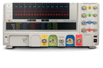 Agilent 8990B, a peak power analyzer shown with detailed on-screen data measurement.