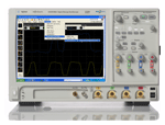 UDA is completely integrated in the Infiniium Series baseline software