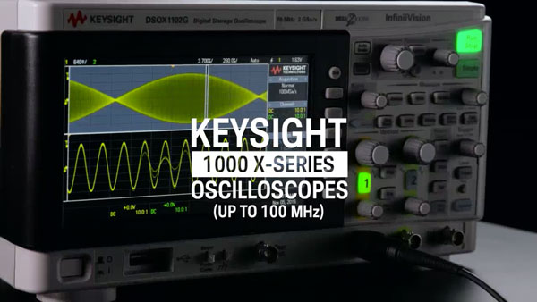 InfiniiVision 1000 X‑Series Oscilloscopes